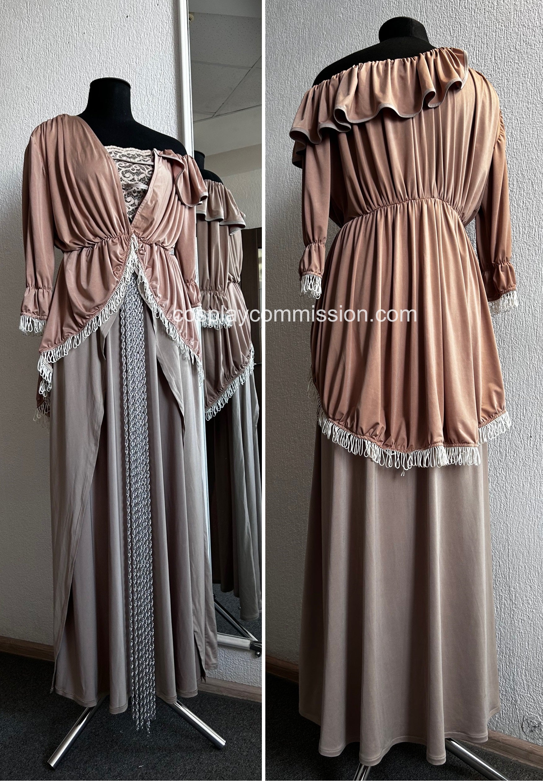 Malenia Inspired Gown – Elden Ring Cosplay Dress – Custom Handmade Costume