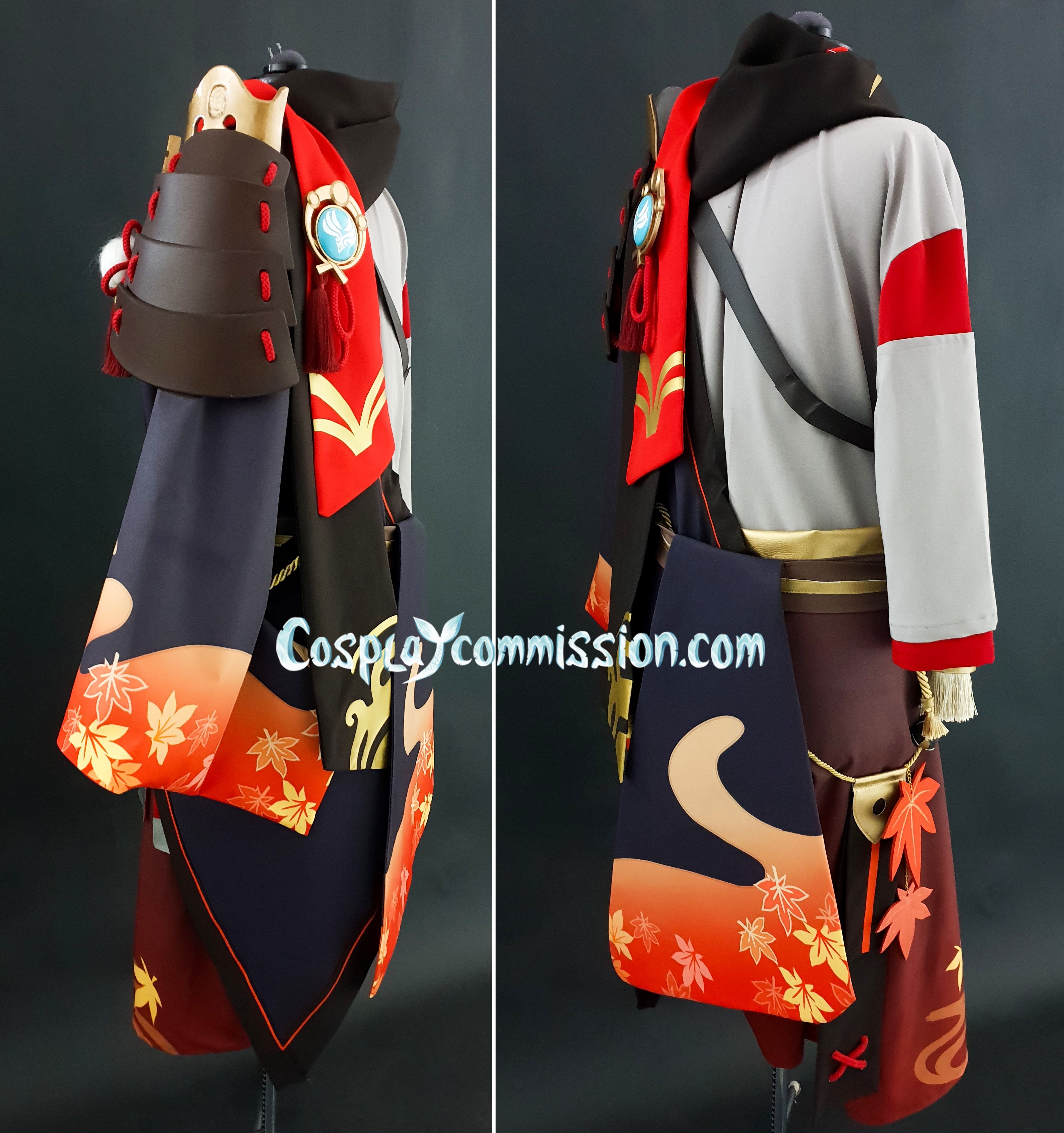 Kaedehara Kazuha - Genshin Impact Cosplay Costume